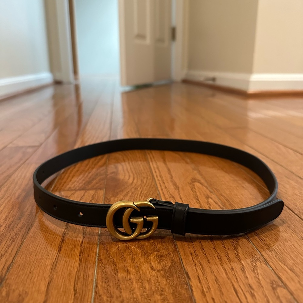Gucci Marmont Thin Belt